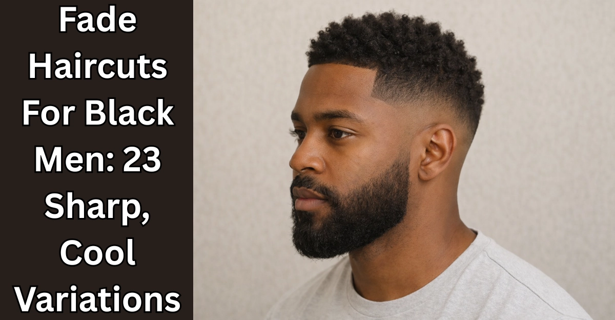 Fade Haircuts For Black Men_ 23 Sharp, Cool Variations