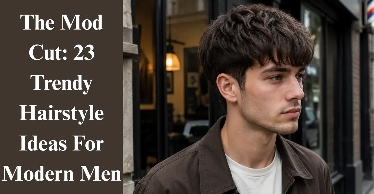 The Mod Cut: 23 Trendy Hairstyle Ideas For Modern Men