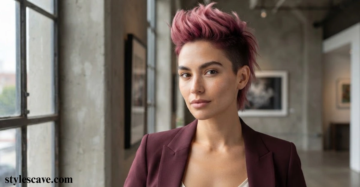 Textured Pink Mohawk