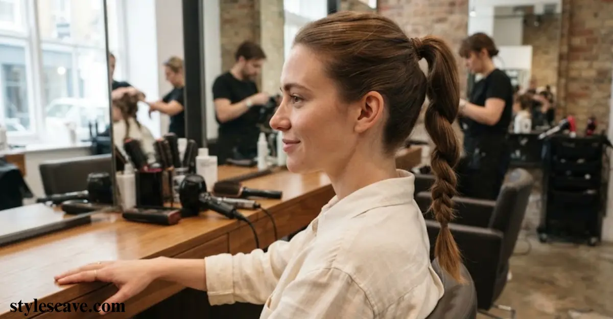Twisted Rope Ponytail