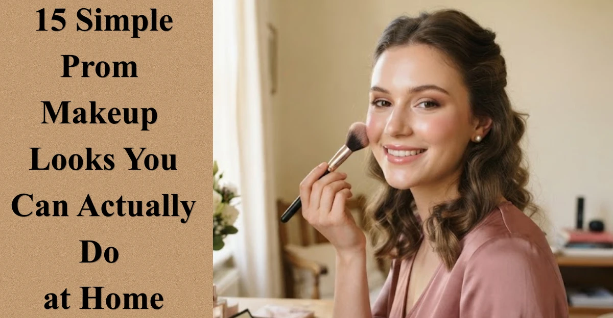 15 Simple Prom Makeup Looks You Can Actually Do at Home