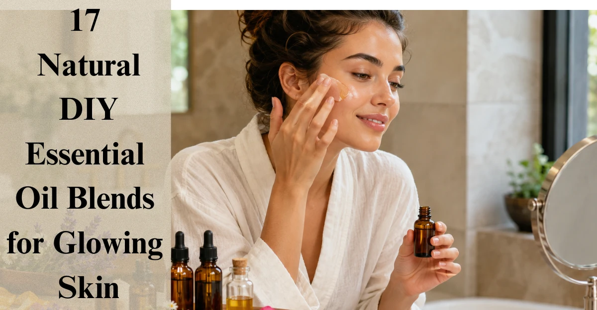 17 Natural DIY Essential Oil Blends for Glowing Skin