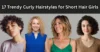 17 Trendy Curly Hairstyles for Short Hair Girls - Post Thumbnail