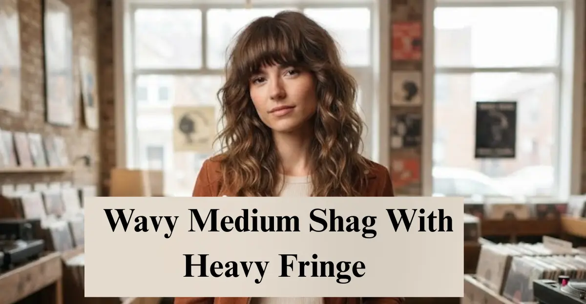 Wavy Medium Shag With Heavy Fringe