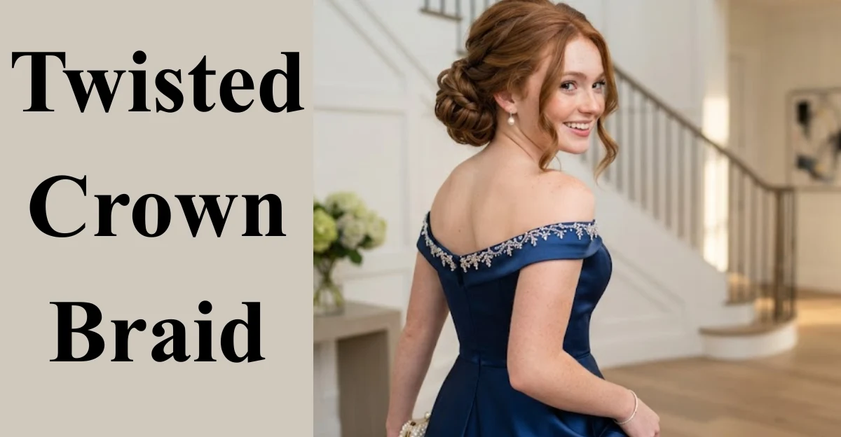 Twisted Crown Braid