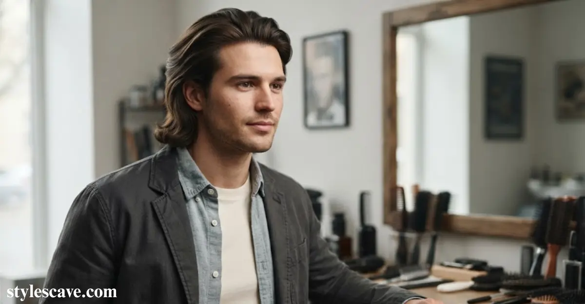 Fresh Brushed Back Flow
