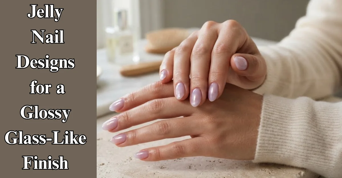 20 Jelly Nail Designs for a Glossy Glass-Like Finish