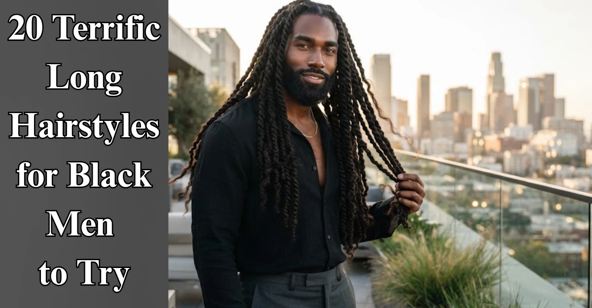 20 Terrific Long Hairstyles for Black Men to Try