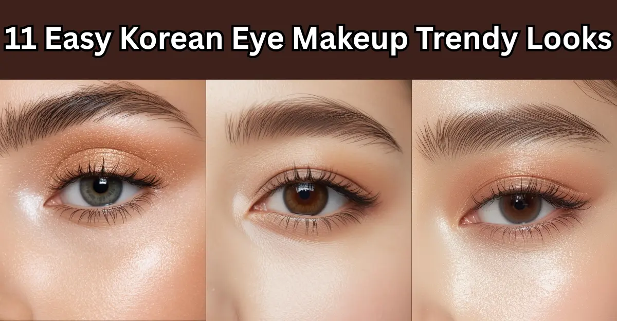 11 Easy Korean Eye Makeup Trendy Looks