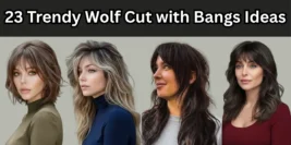 23 Trendy Wolf Cut with Bangs Ideas [Modern Hair Look]