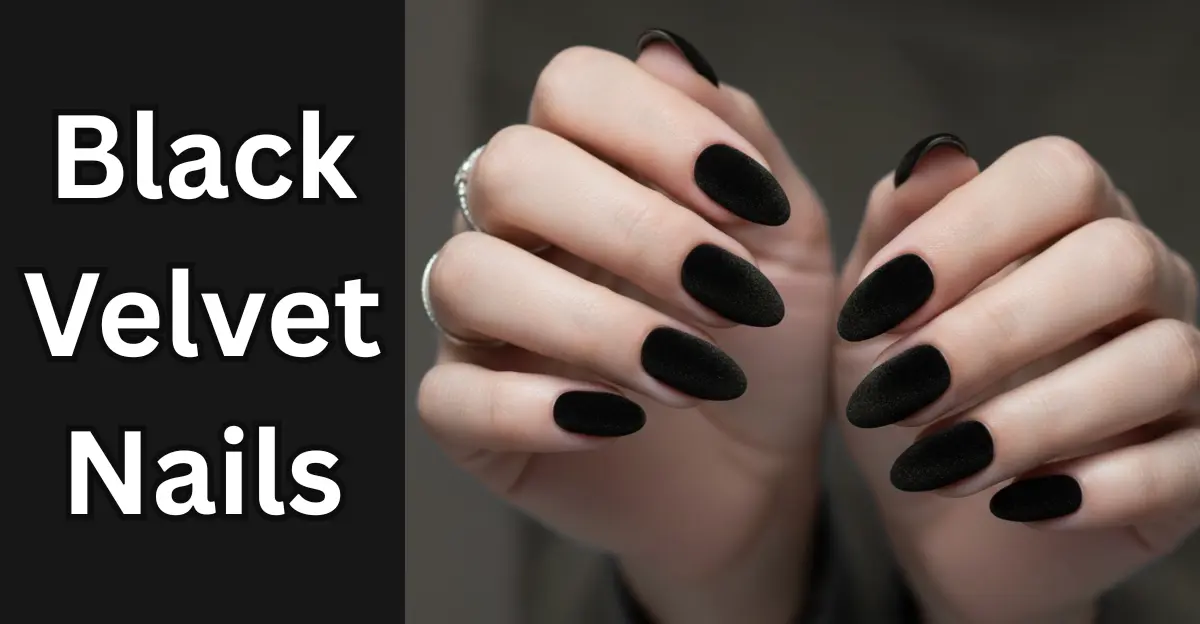 Black Velvet Nails