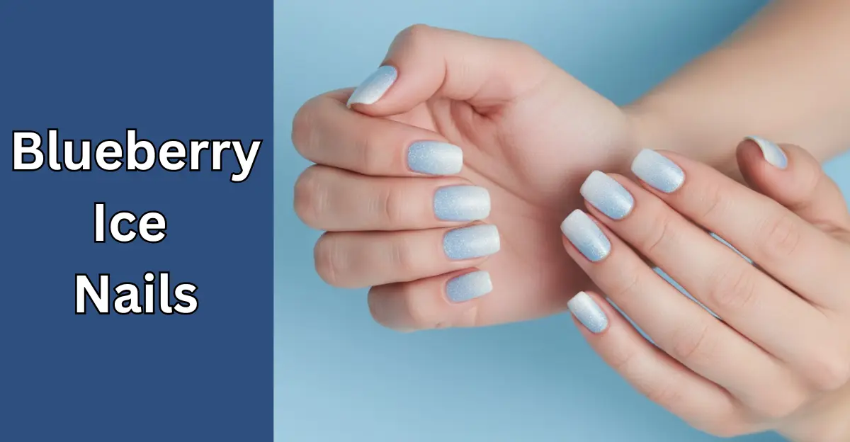 Blueberry Ice Nails