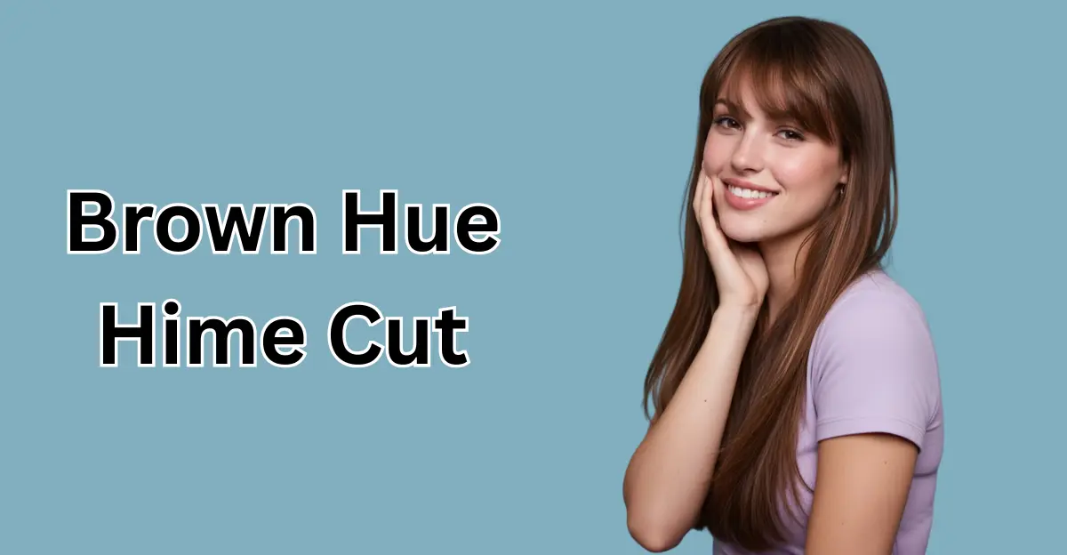 Brown Hue Hime Cut