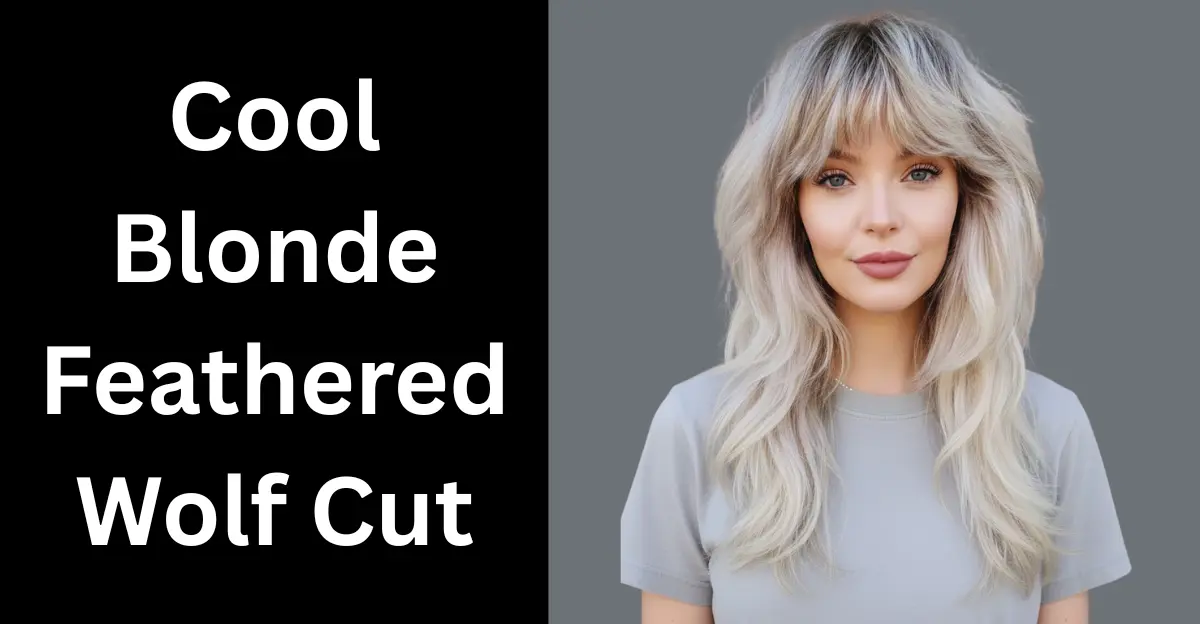 Cool Blonde Modern Wolf Cut
