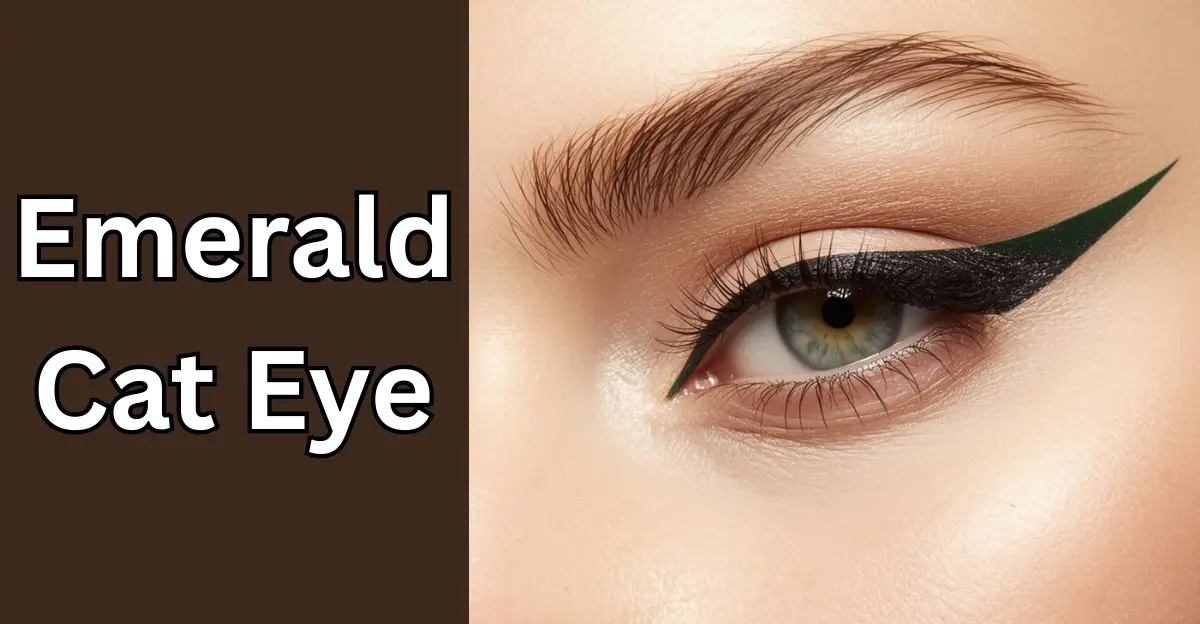 Emerald Cat Eye (Green Eye Makeup)