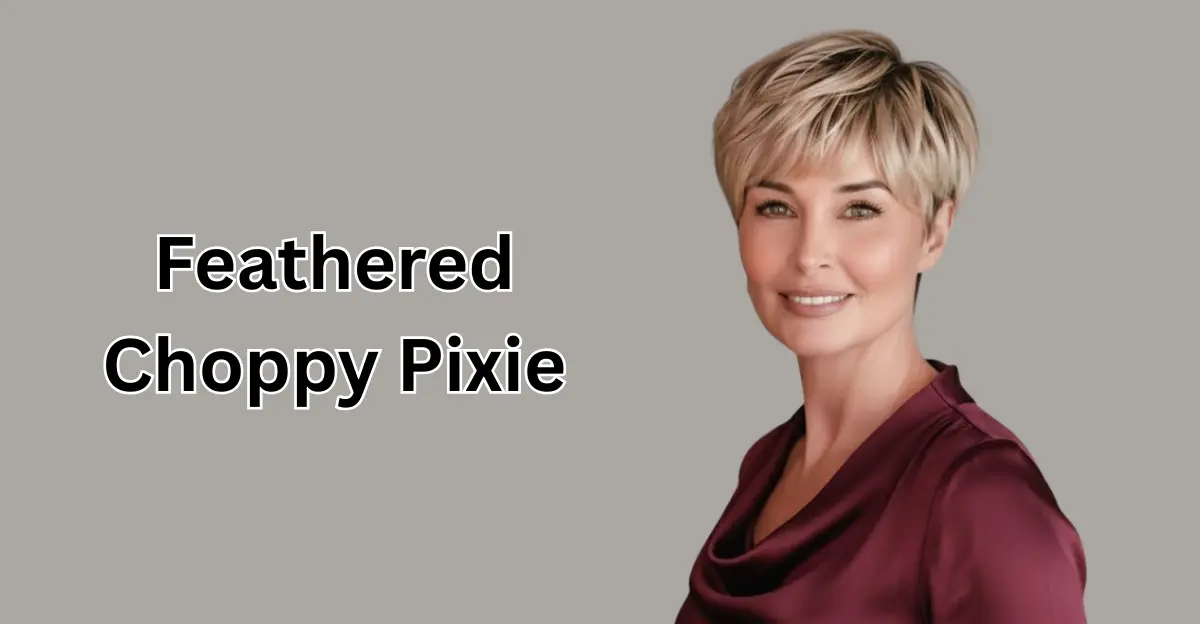 Feathered Choppy Pixie