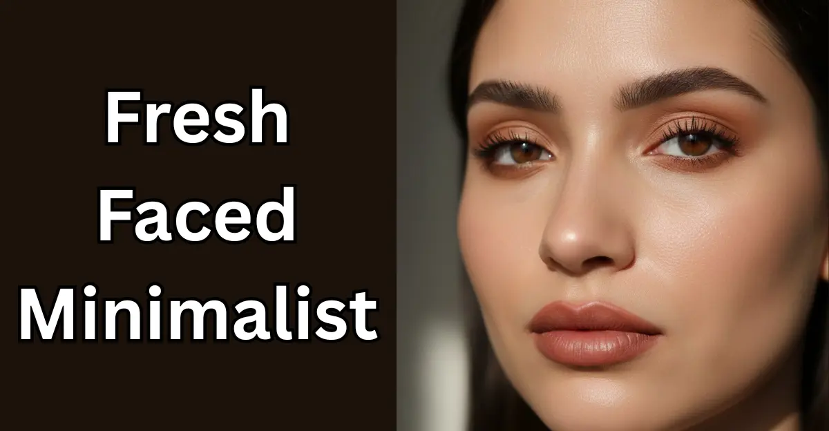 Fresh-Faced Minimalist Makeup