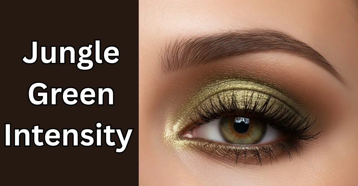 Jungle Green Intensity (Green Eye Makeup)
