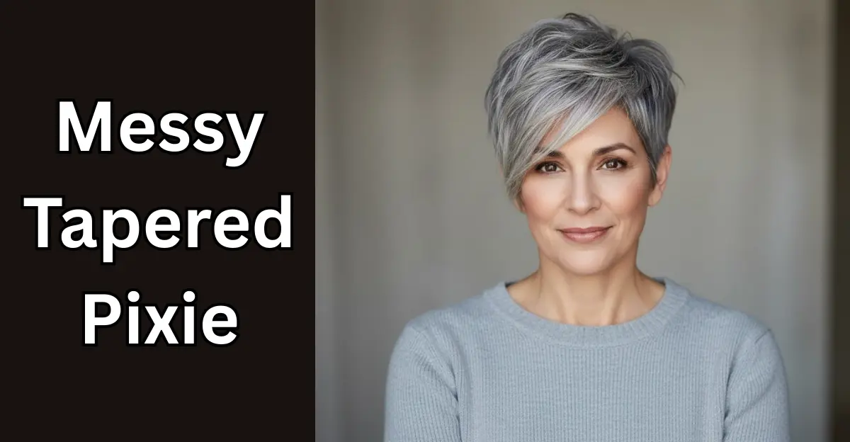 Messy Tapered Pixie