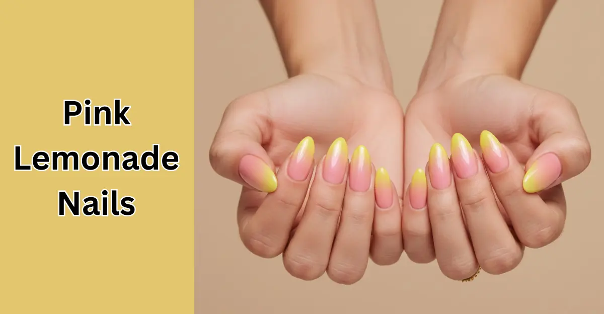 Pink Lemonade Nails