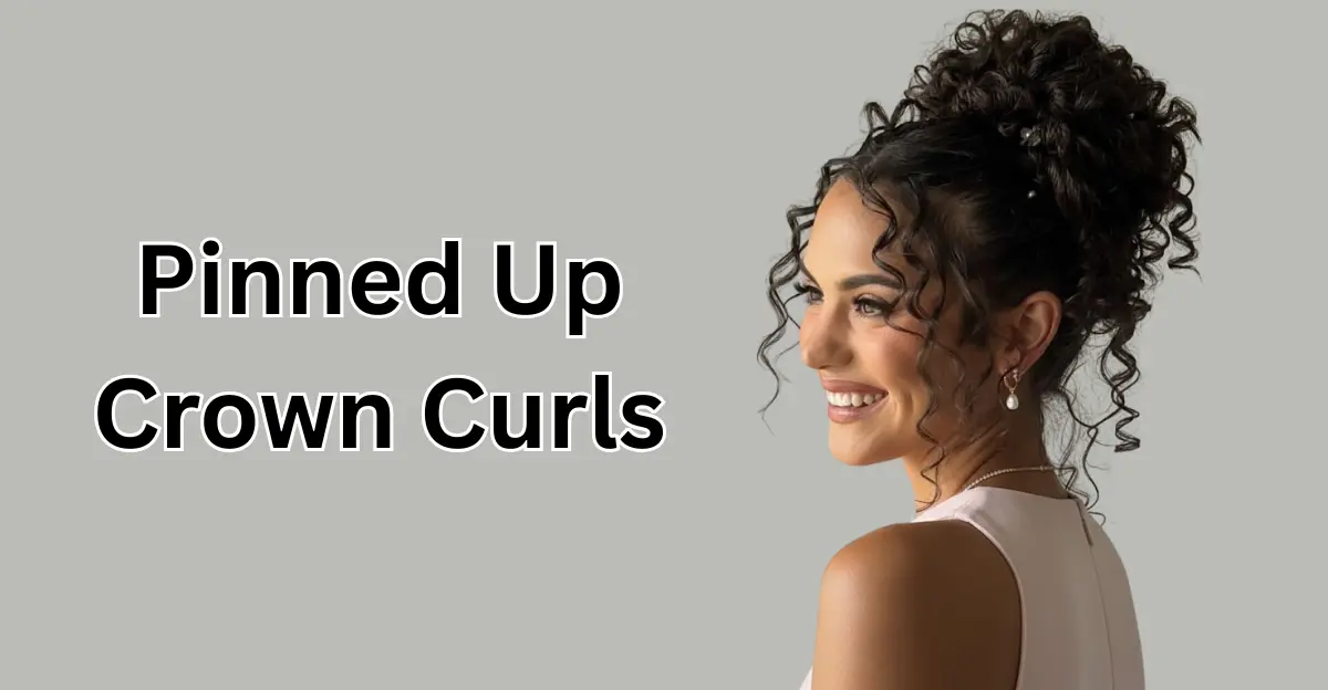 Pinned Up Crown Curls