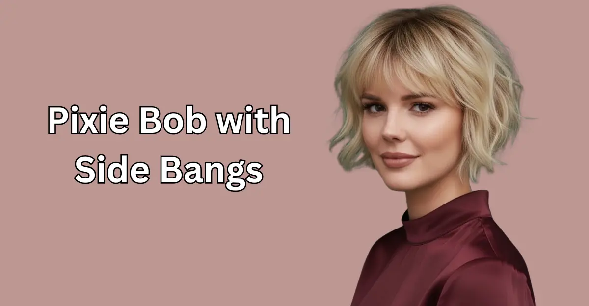 Pixie Bob with Side Bangs