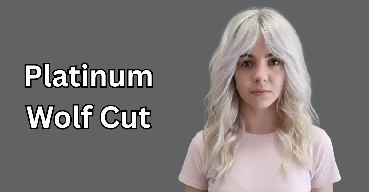 Platinum Wolf Cut