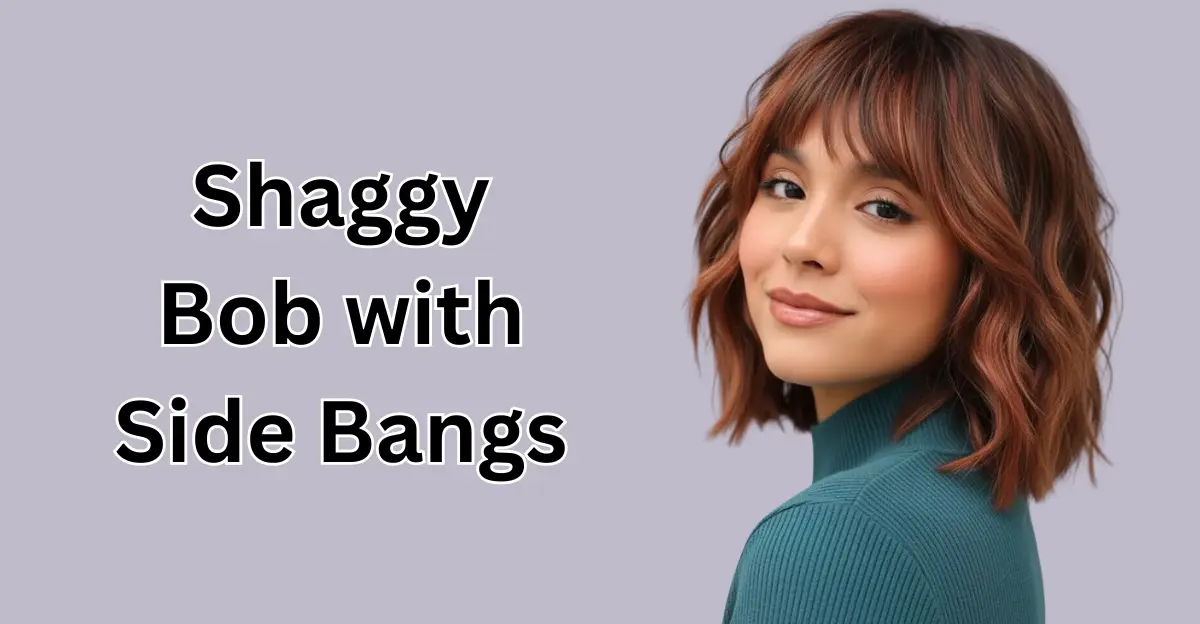 Shaggy Bob with Side Bangs