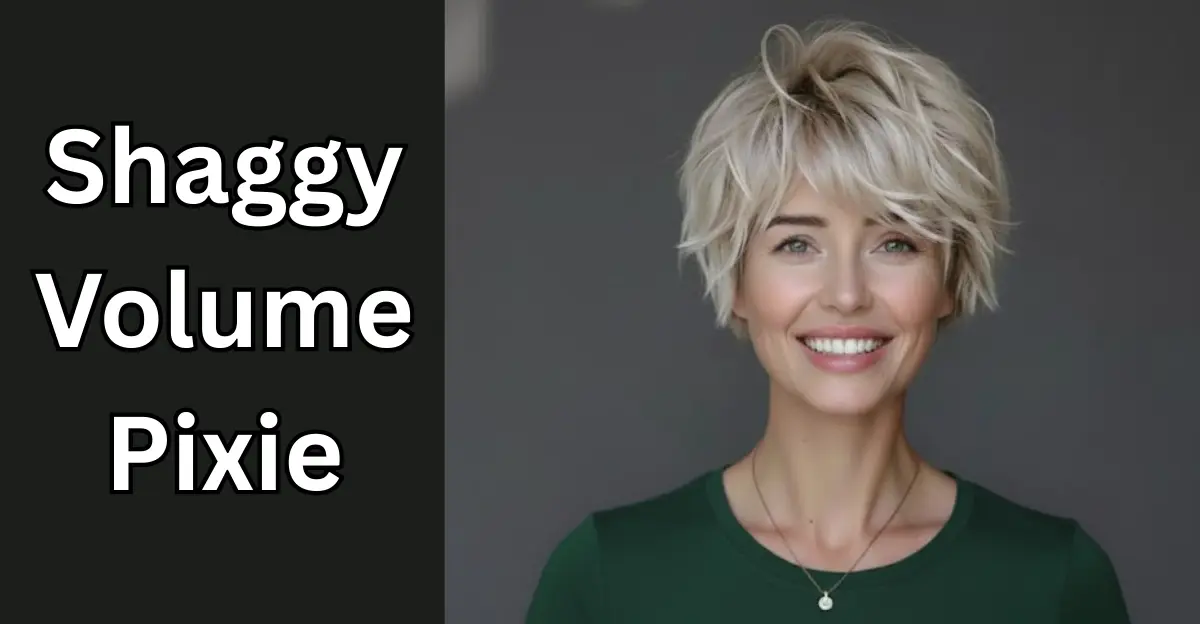 Shaggy Volume Pixie