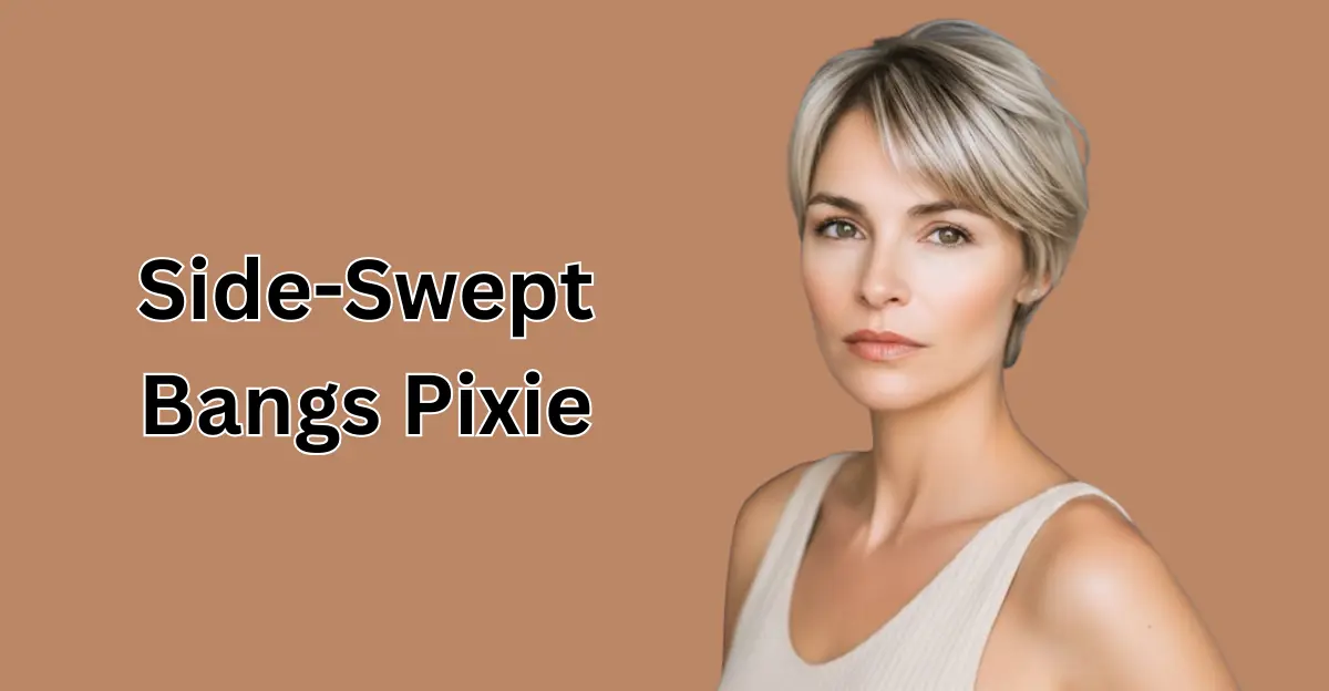 Side-Swept Bangs Pixie