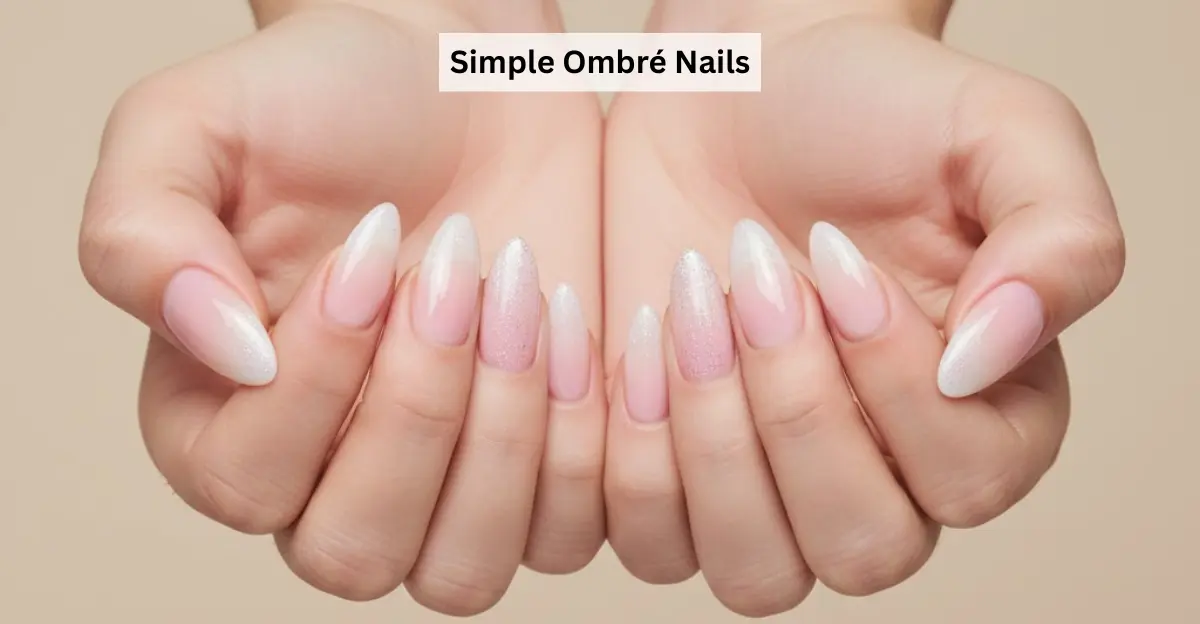Simple Ombre (Summer Nail)