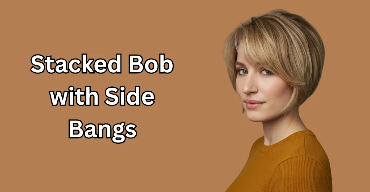 Stacked Bob with Side Bangs