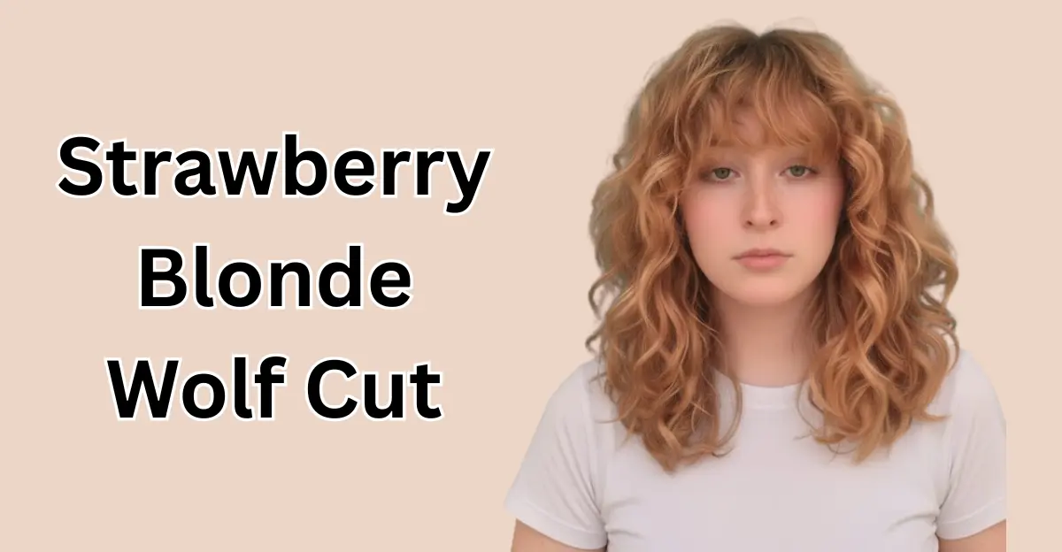 Strawberry Blonde Wolf Cut