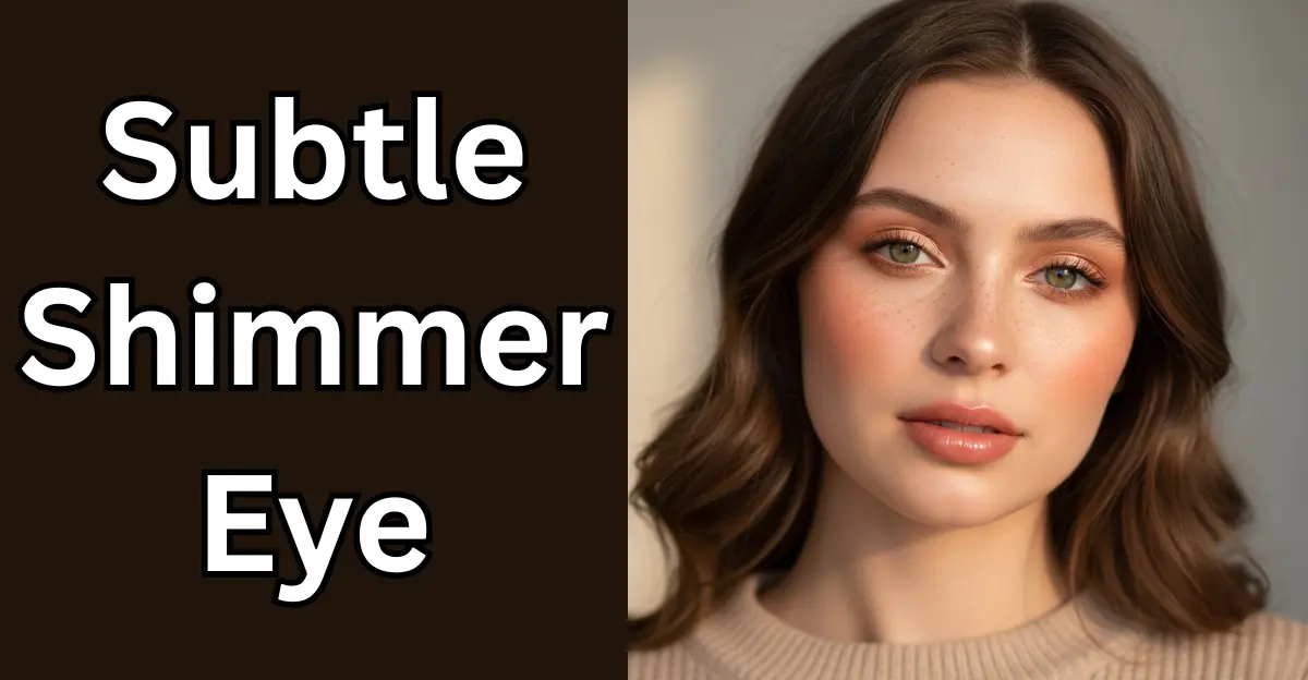 Subtle Shimmer Eye Makeup