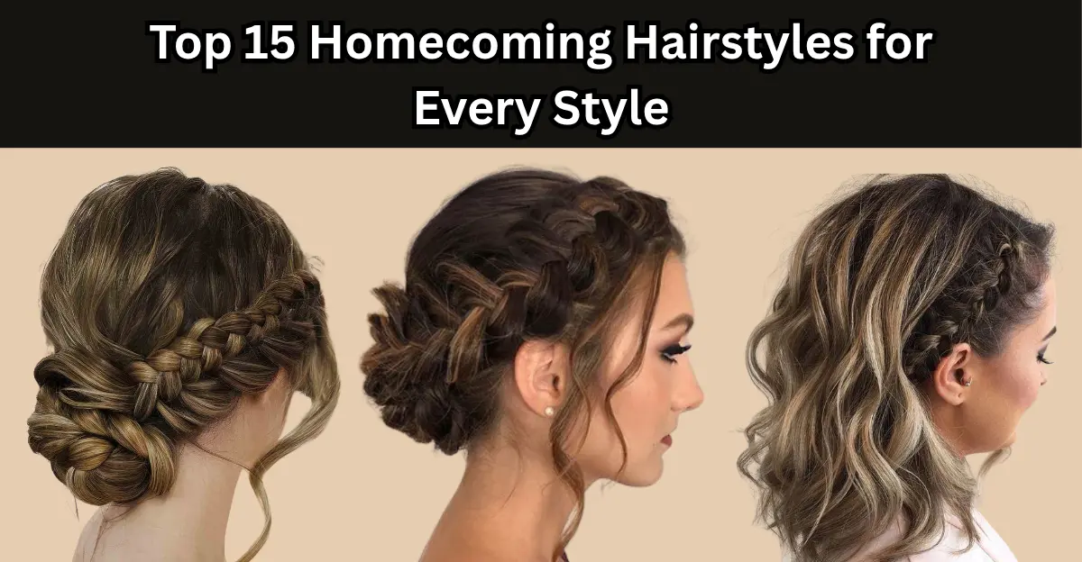 Top 15 Homecoming Hairstyles for Every Style