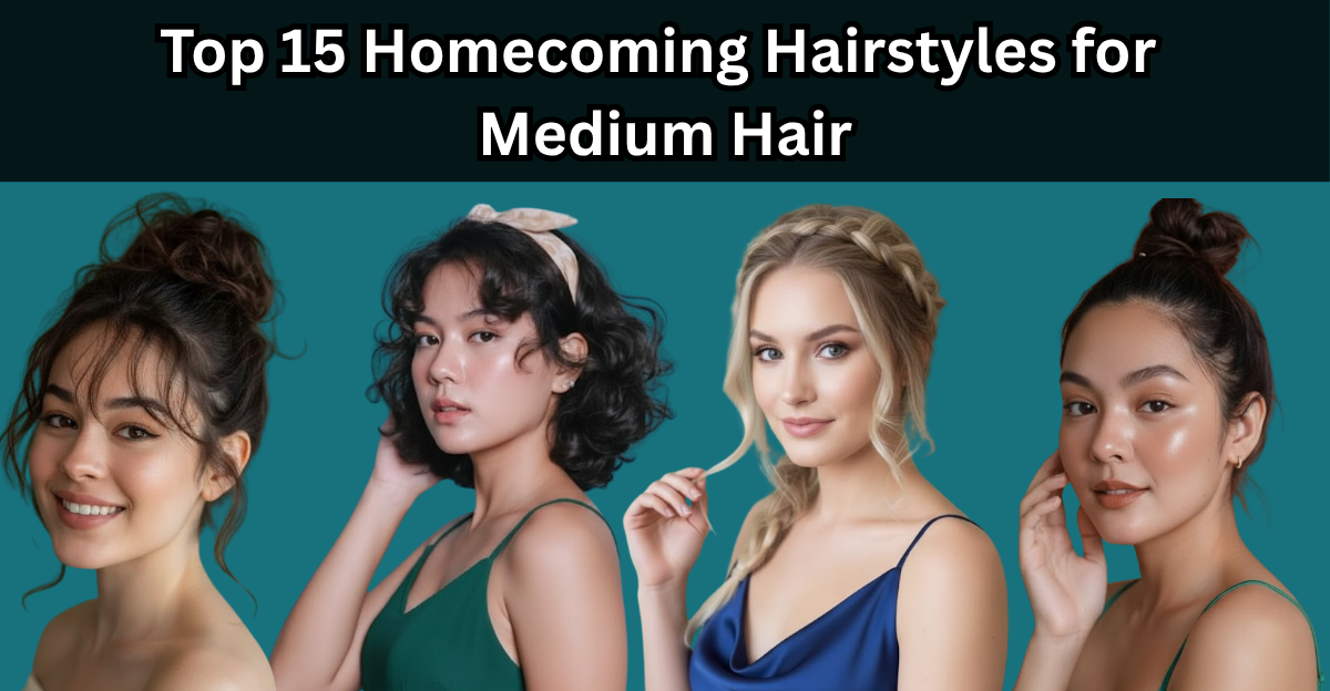 Top 15 Homecoming Hairstyles for Medium Hair