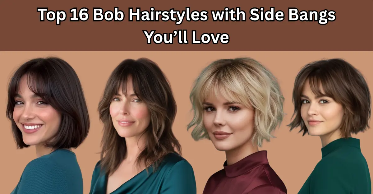Top 16 Bob Hairstyles with Side Bangs You’ll Love