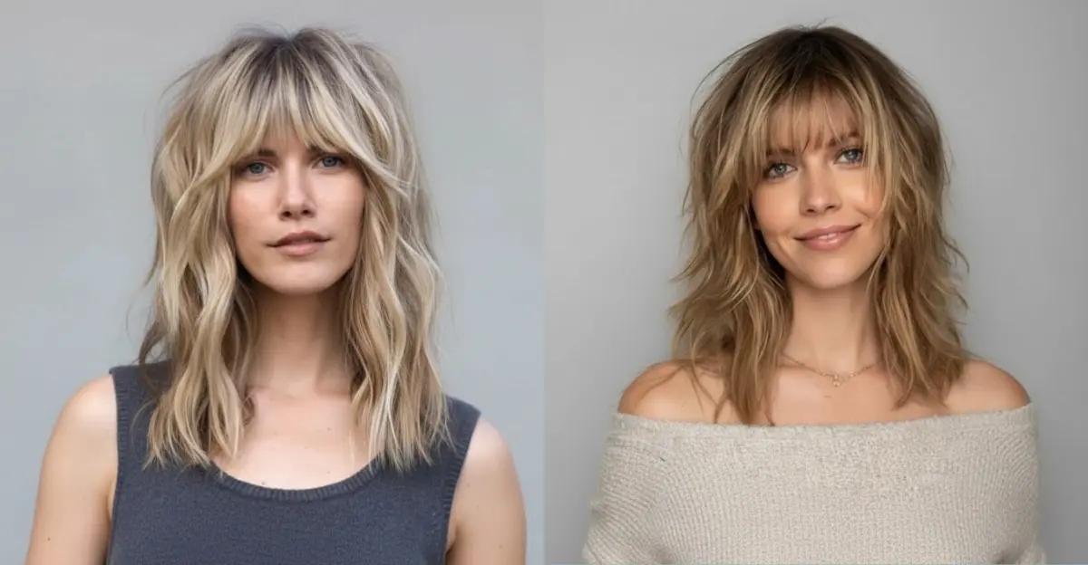 Straight Hair Wolf Cut 