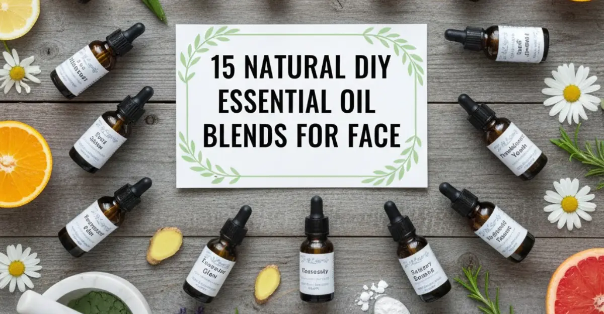 15 Natural DIY Essential Oil Blends for Face