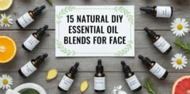 15 Natural DIY Essential Oil Blends for Face 2026