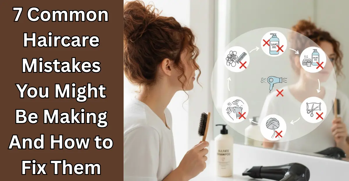 7 Common Haircare Mistakes You Might Be Making And How to Fix Them