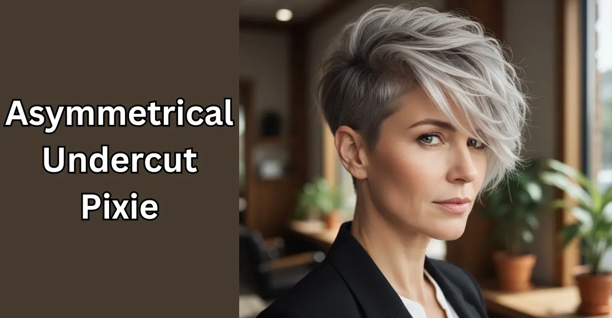 Asymmetrical Undercut Pixie