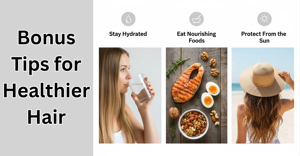 Bonus Tips for Healthier Hair: