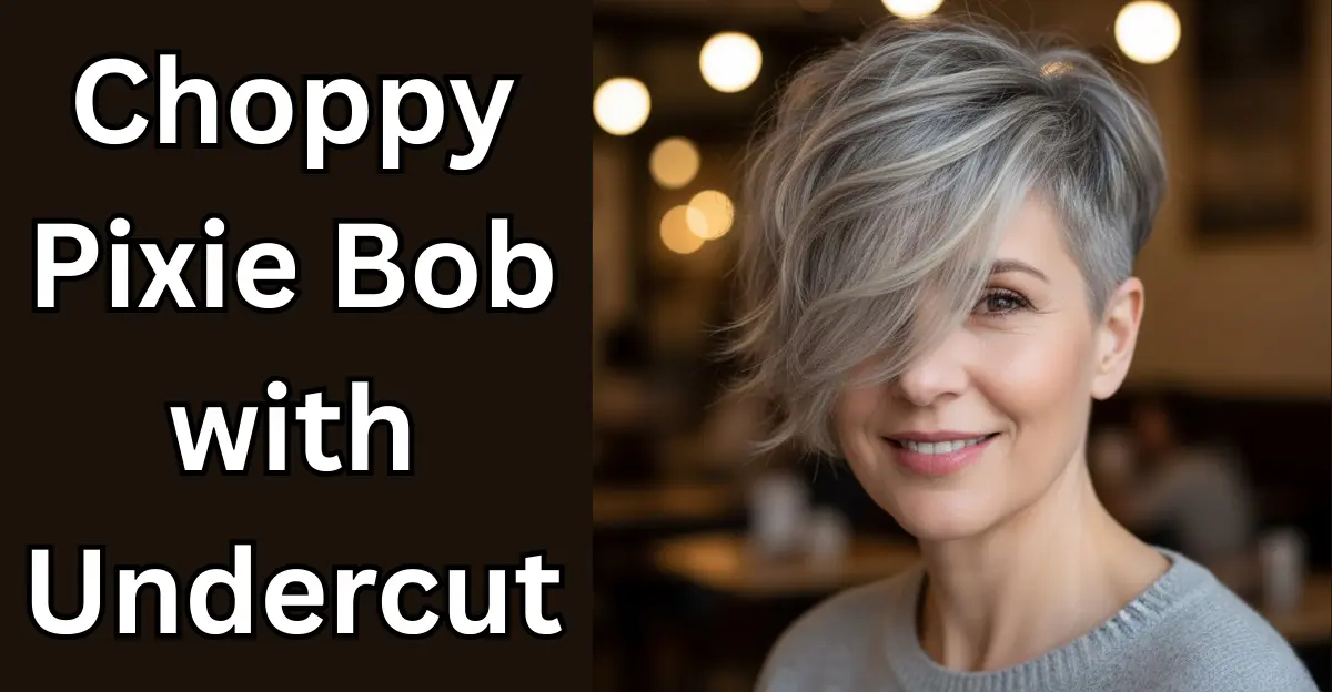 Choppy Pixie Bob with Undercut