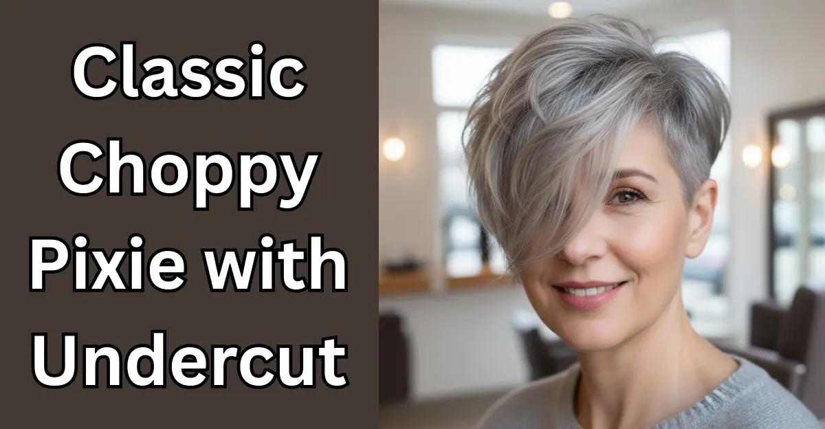 Classic Choppy Pixie with Undercut