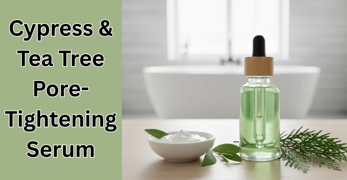 Cypress & Tea Tree Pore-Tightening Serum: