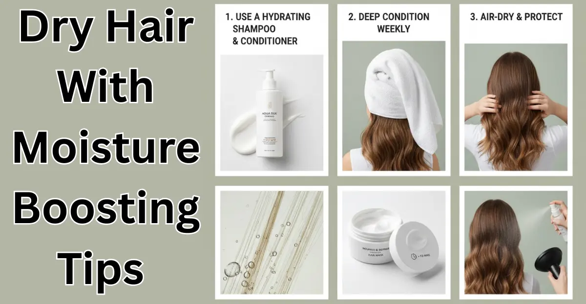 Dry Hair With These Moisture-Boosting Tips