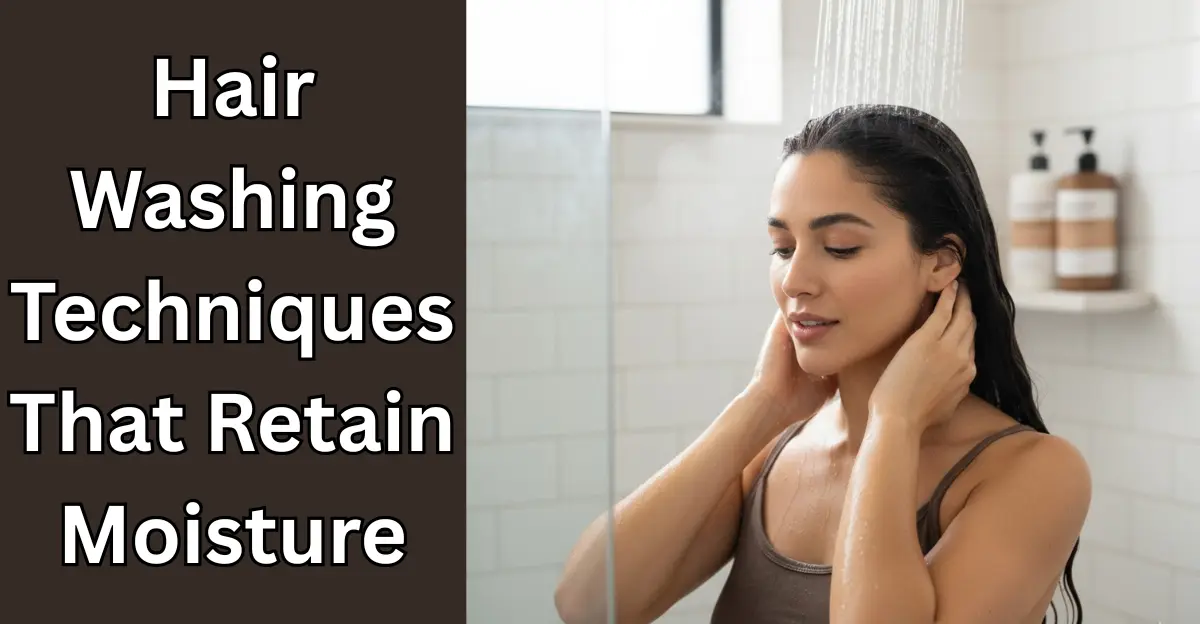 Hair Washing Techniques That Retain Moisture
