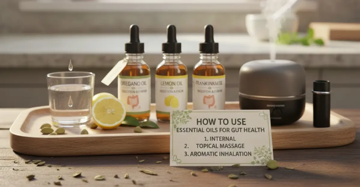 How to Use Essential Oils for Gut Health