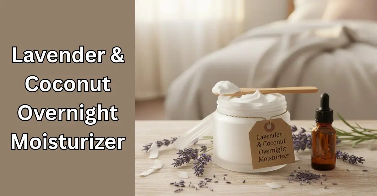 Lavender & Coconut Overnight Moisturizer